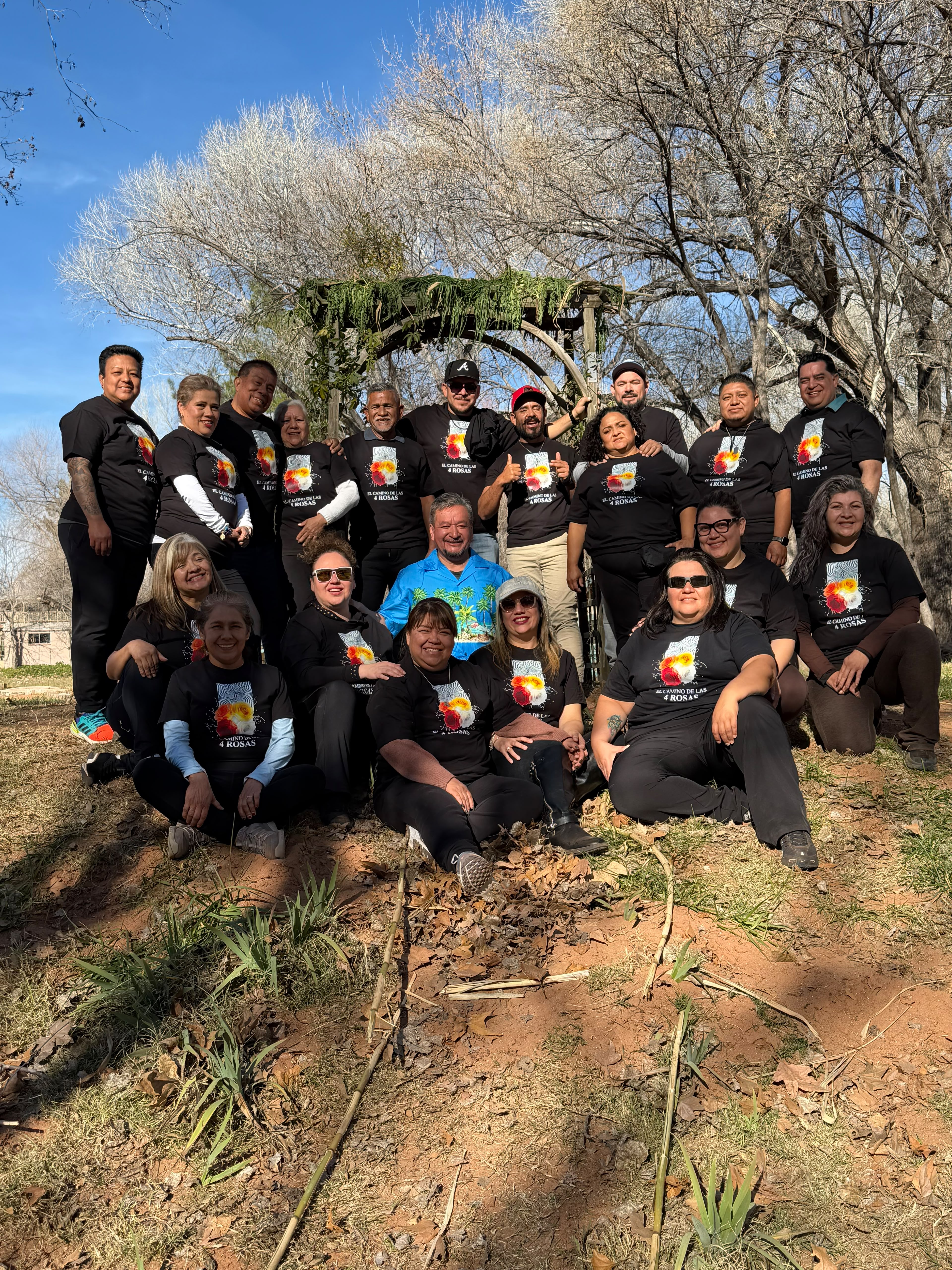 Participantes del Camino SOL en una experiencia grupal